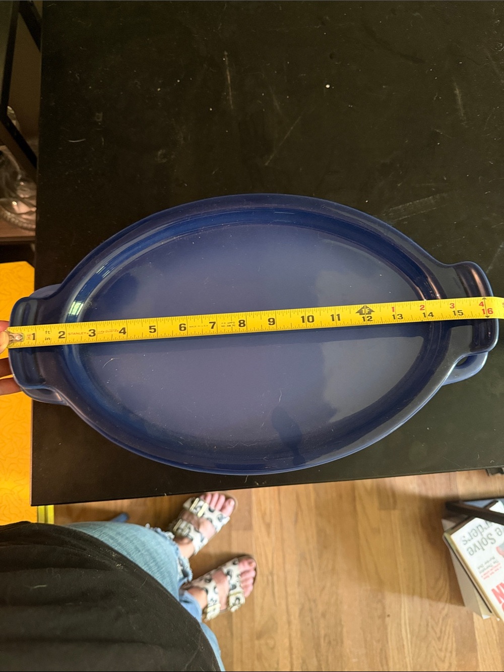 Le Creuset indigo 2 Piece Casserole - Picture 8 of 12